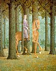 Rene Magritte The Blank Check painting